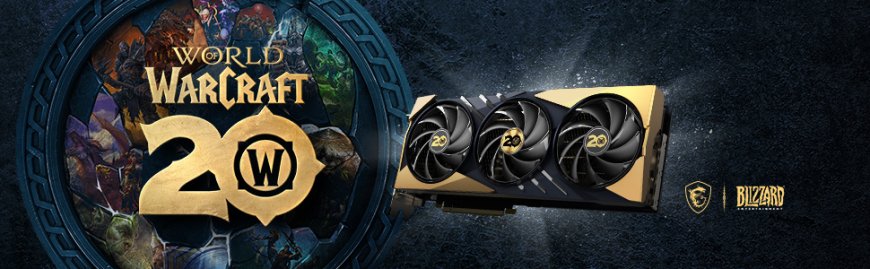 MSI and Blizzard Entertainment Celebrate 20 Years of World of Warcraft® with Limited Edition GeForce 4070 SUPER GAMING SLIM Graphics Card