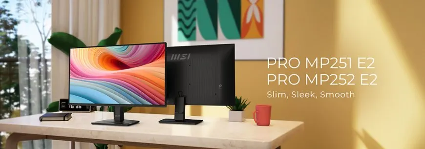 MSI PRO MP Series 120Hz Monitor– Slim, Sleek, Smooth
