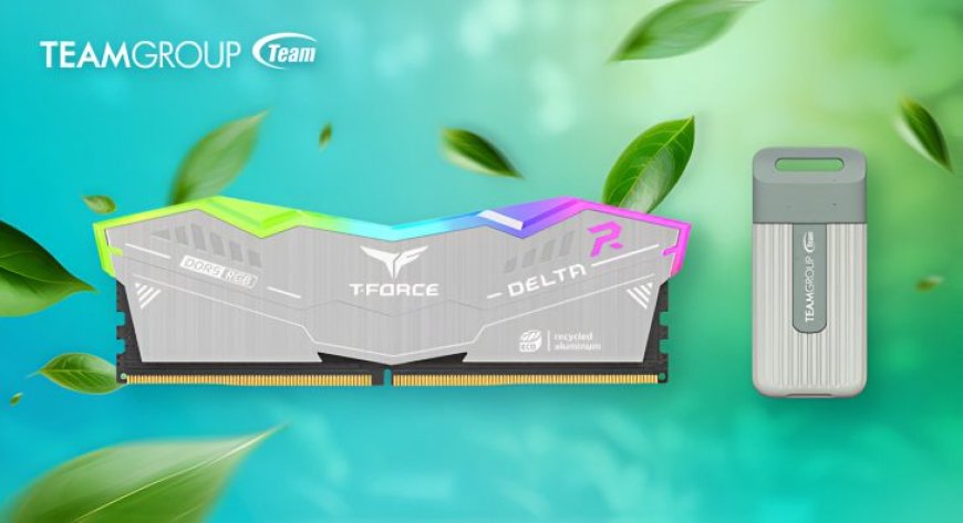 TeamGroup Launches T-Force Delta RGB ECO DDR5 Desktop RAM & PD20 ECO Mini External SSD