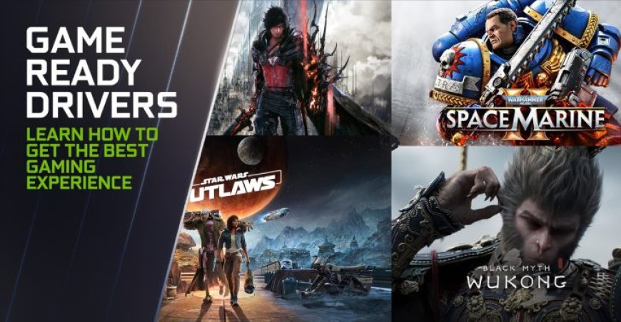 NVIDIA GeForce Game Ready 560.94 Driver Adds Black Myth Wukong, Star Wars Outlaws, Space Marine 2 & Final Fantasy XVI Support