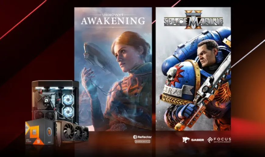 AMD Unveils New Ryzen & Radeon Game Bundle, Two Free Games Including Warhammer 40,000: Space Marine 2 & Unknown 9…