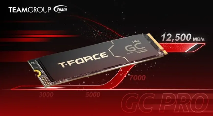 TeamGroup Rolls Out T-Force GC PRO Gen5 SSDs: 12.5 GB/s Speeds With InnoGrit Controller, Graphene Heatsink For Lower…