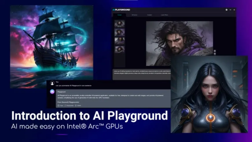Intel’s AI Playground Is The One Stop Solution For All Your AI Needs: Image Generation, Enhancement, Chatbot & More For…