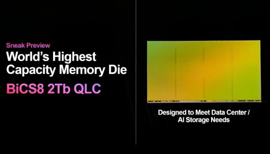 Western Digital Unveils World’s First 2Tb 3D QLC NAND Flash, Designed For Performance & Efficiency