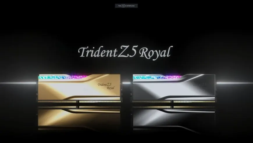 G.Skill Teases Glorious Trident Z5 Royal DDR5 Memory Kits For The Glorious PC Master Race