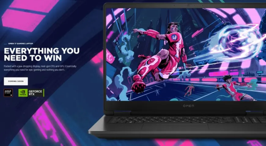 HP Unveils First AMD Ryzen 8040 APU-Powered OMEN 17 Gaming Laptops