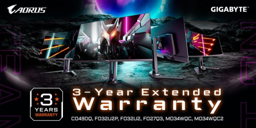 Gigabyte Joins The Likes of MSI & ASUS In Extending QD-OLED Monitor Warranties