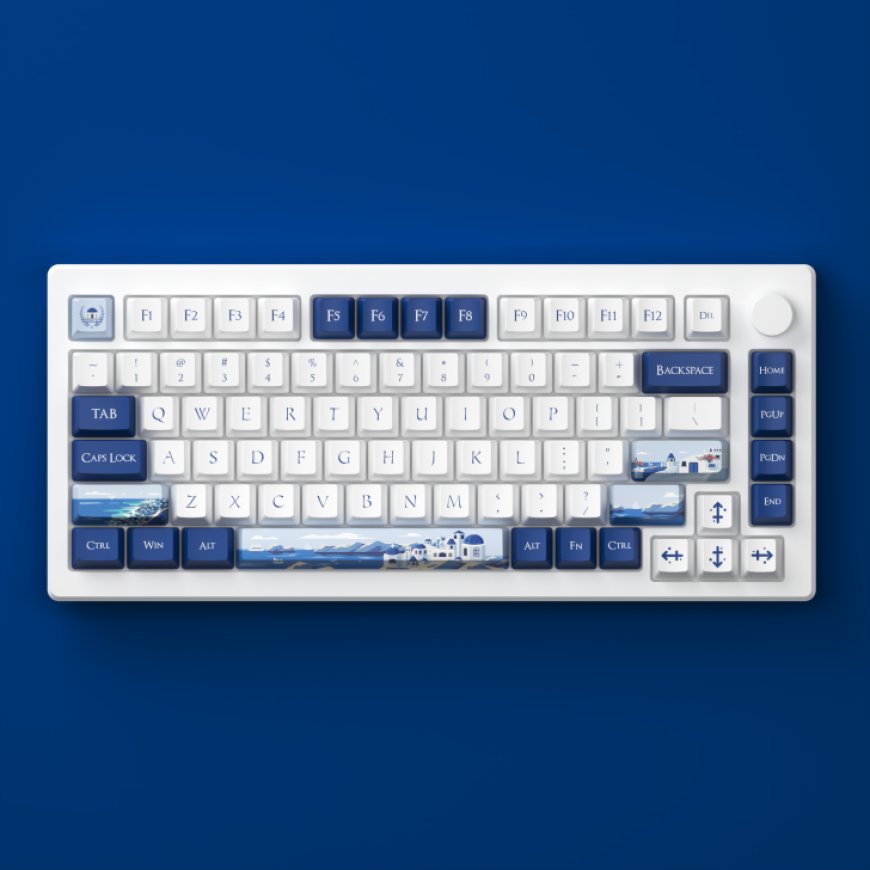 Akko MOD007B PC Santorini — The Thock is Strong With This One