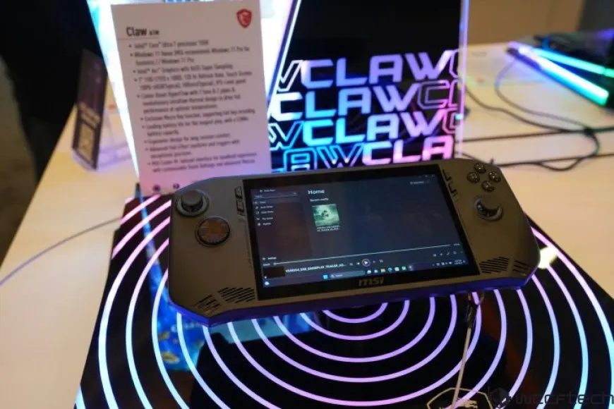 MSI CLAW Is The World’s First Gaming Handheld With Intel’s Core Ultra CPUs Priced at $699