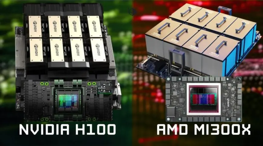AMD Responds To NVIDIA’s H100 TensorRT-LLM Results, Once Again Shows MI300X GPU Leading With 30% Better Performance…
