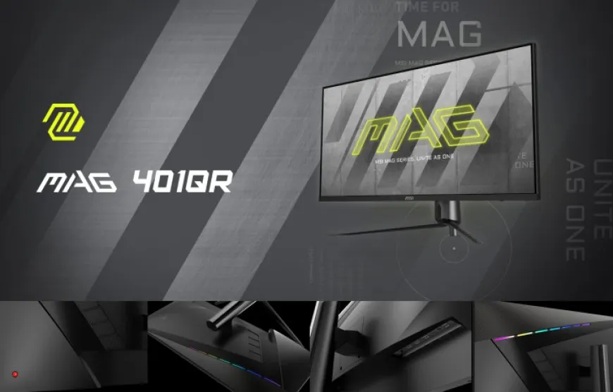 MSI Unveils The MAG401QR Gaming Monitor, Featuring A 40″ UWQHD Flat-Panel Starting At $360