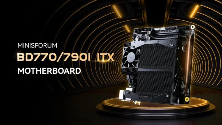 Minisforum Intros BD770i Motherboard: AMD Ryzen 7 7745HX CPU & PCIe 5.0 dGPU Support For $399