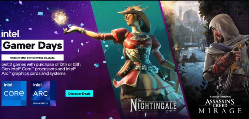 Intel Bundles Assassin’s Creed Mirage & Nightingale With Arc GPUs & Latest CPUs