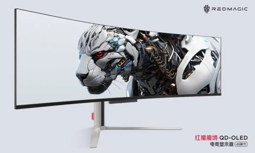 REDMAGIC Unveils Massive 49-Inch QD-OLED 4K Curved Gaming Display: 240Hz, Samsung Panel at Cheaper Price