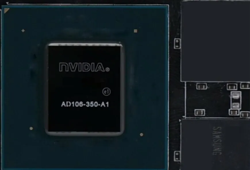 NVIDIA GeForce RTX 4060 Ti “AD106-350” GPU Pictured, Uses Samsung GDDR6 Dies