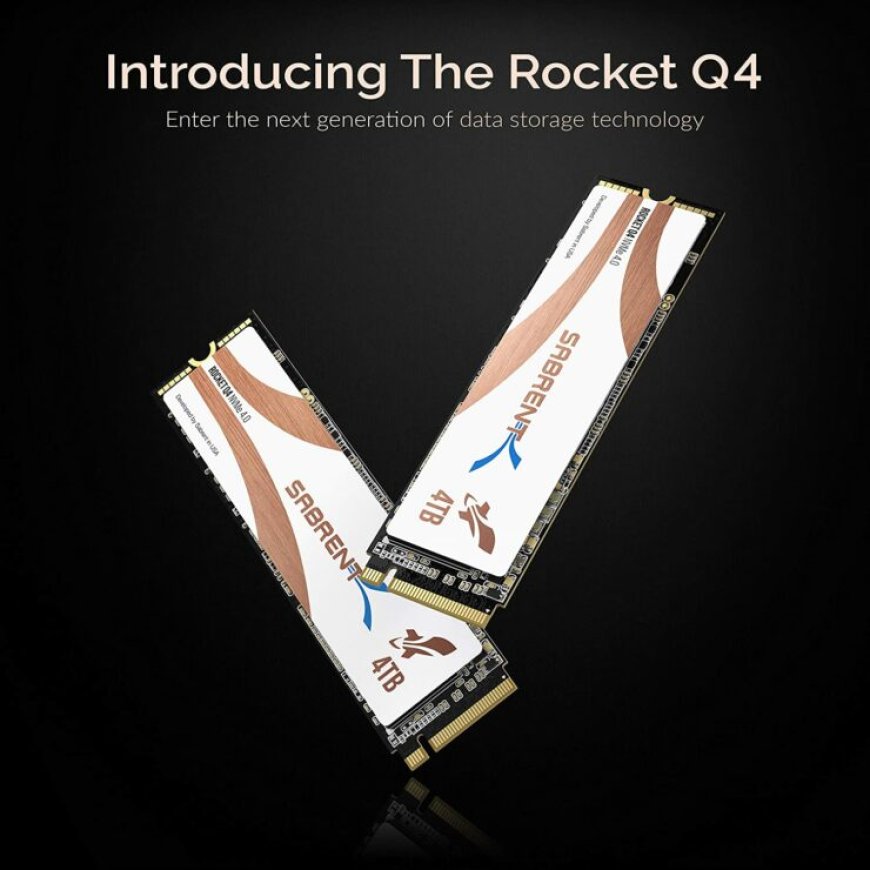 Sabrent Launches The World’s First 4 TB PCIe 4.0 NVMe SSD