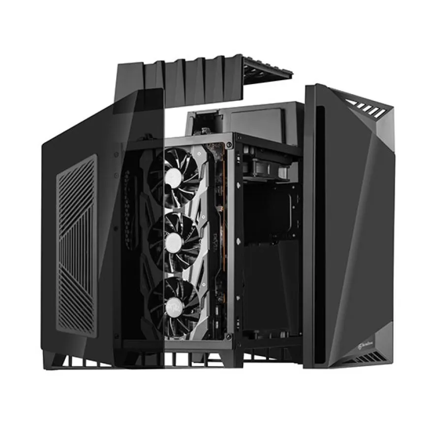 SilverStone Reveals The Lucid LD03-AF: Better Airflow with Smaller Case!