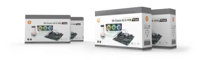 EKWB Transitions To D-RGB To Make Lighting More Easy – Update The Entire Lineup And Supports Almost All Consumer…