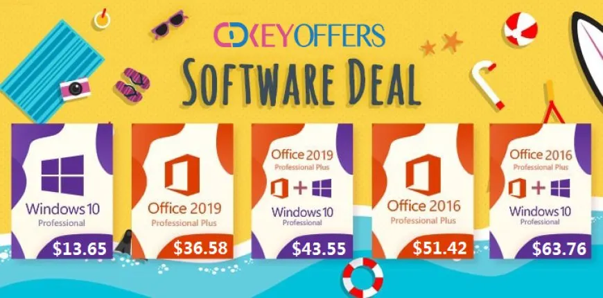 Software Sale: Windows 10 PRO Global Authorized OEM Keys, Microsoft Office From $11.66 and More