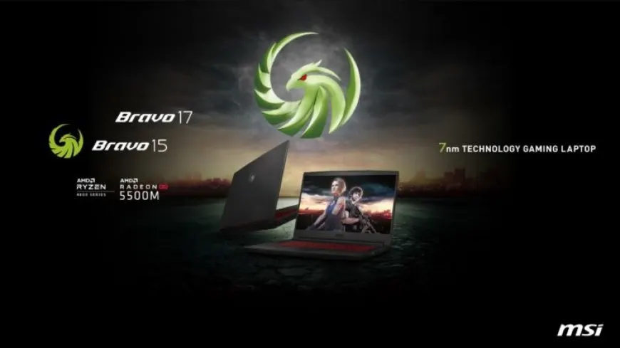 MSI Unveils The Bravo 15 And Bravo 17 Featuring AMD’s 4000 H-Series Mobile CPU & Radeon RX 5500M GPU