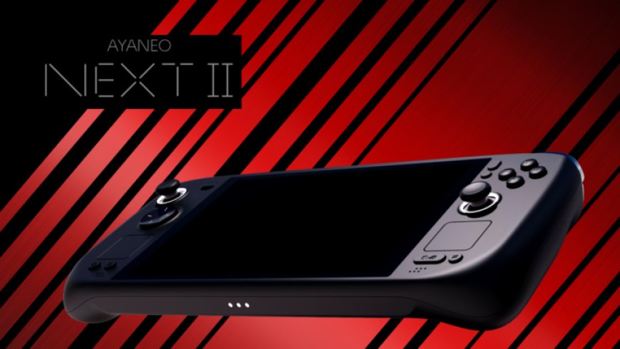 AYANEO NEXT 2 Handheld Consoles Feature AMD Ryzen 7000 CPU & Next-Gen Discrete GPU