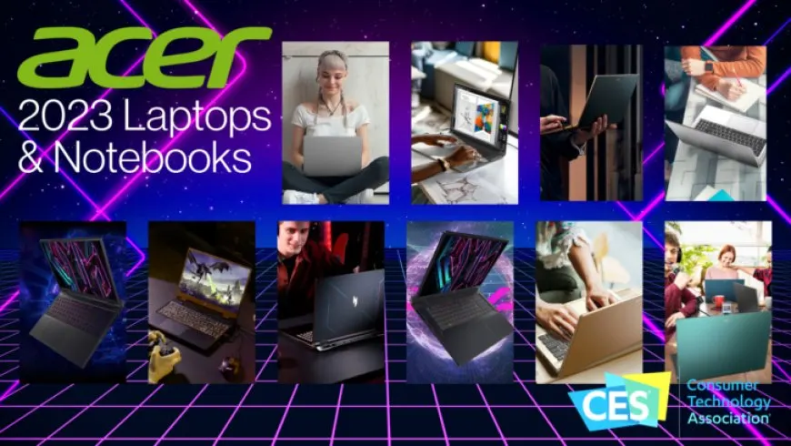 Acer Unveils 2023 Laptop Lineup Featuring Intel Raptor Lake CPUs & NVIDIA RTX 40 GPUs