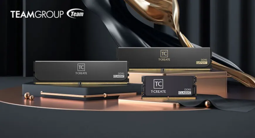 TeamGroup Intros T-Create Expert & Classic DDR5 Memory For Desktops & Laptops