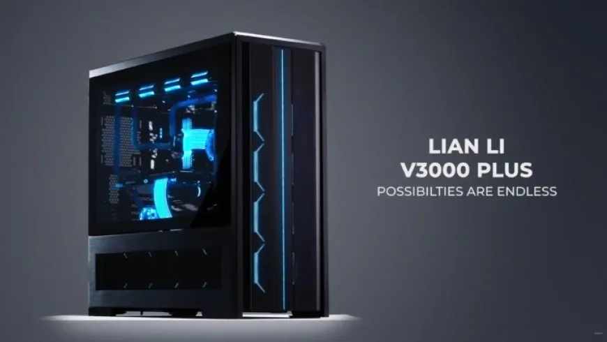 Lian Li’s Highly Anticipated V3000 PLUS PC Case Launches Today With Triple 480mm AIO Cooling Support