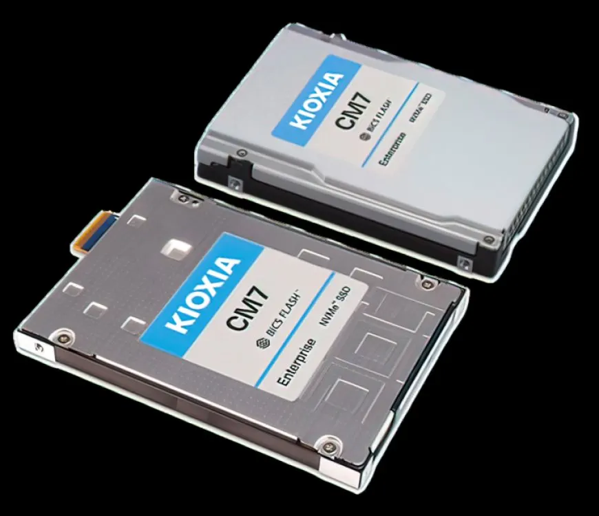 KIOXIA Demos CM7 PCIe Gen 5 NVMe SSD on AMD EPYC Genoa CPU Platform: 98% Sequential Read & 57% Higher Read Improvement