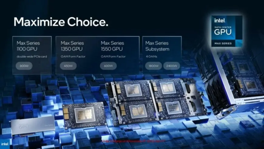 Intel Max Series Data Center GPU: 128GB HBM2e, 52 TFLOPs Per OAM, 8 OAM Max, Up To 2x Faster Than NVIDIA A100 In…