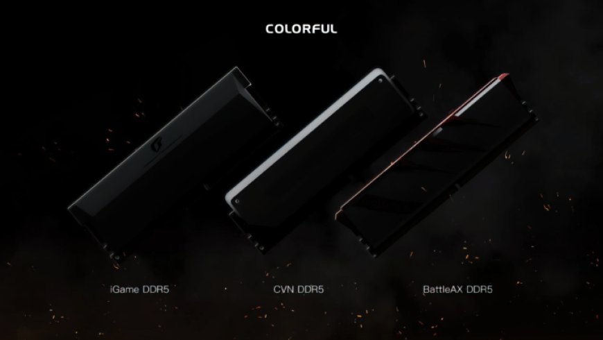 Colorful Readies DDR5 High Frequency Memory Capable of Reaching 7800 Mbps & Higher Speeds