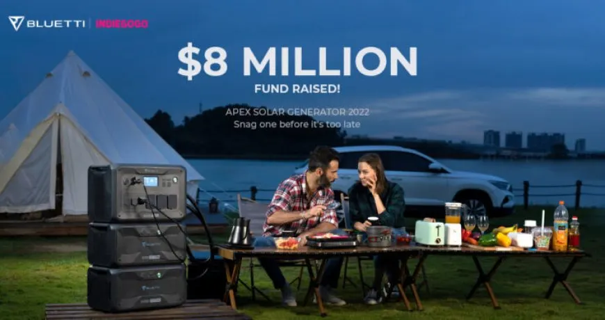 BLUETTI Raised Nearly $8 Million on Indiegogo By Bringing Power Independence To Home