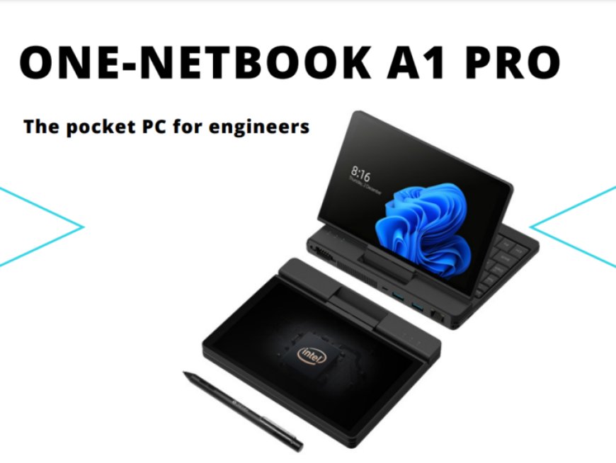 ONE-NETBOOK A1 Pro delivers IT professionals a portable toolset in a pocket PC