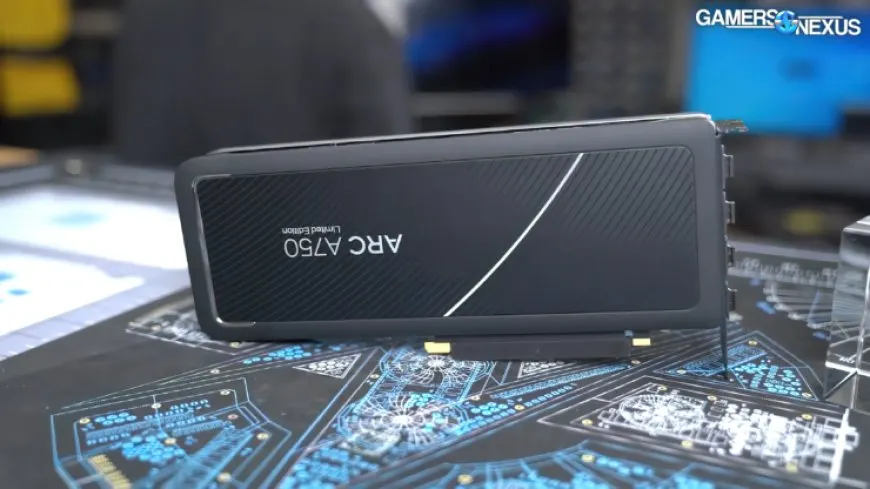 Intel’s High-End Arc A750 Limited Edition Desktop Graphics Card Pictured, Sleek Reference Design