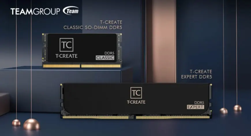 TEAMGROUP Has The Perfect DDR5 Memory For Content Creators, Intros T-Create Expert DDR5 & Classic DDR5 SO-DIMM Kits