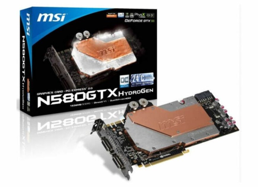 MSI Planning RTX 3090 GPUs Based On Classic HydroGen Series
