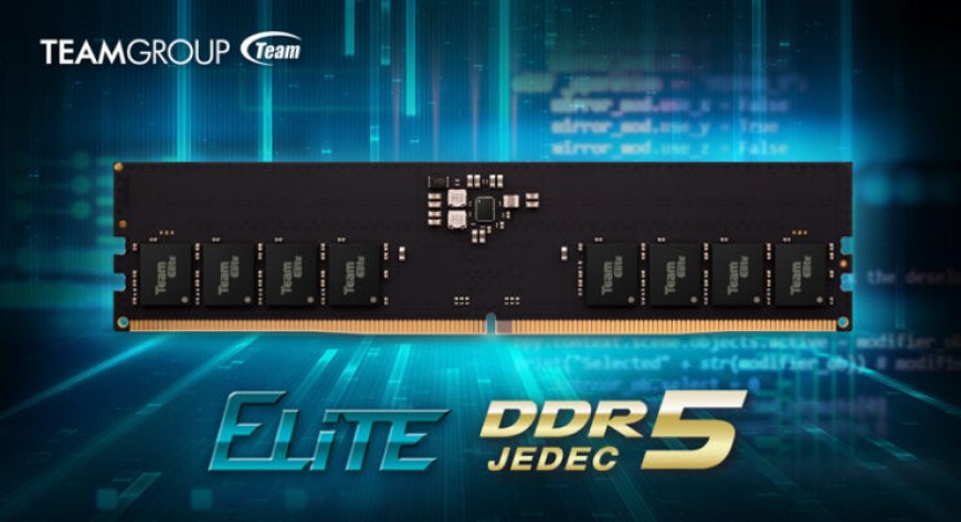 TEAMGROUP ELITE DDR5-4800 32 GB (2 x 16 GB) Memory Kit Now Available For Sale & Already Out of Stock