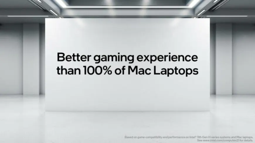 Intel Provides Better Gaming Experience Than 100% Of Apple Mac Laptops
