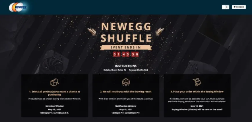 Newegg Shuffle – May 18th: Both The NVIDIA GeForce RTX 3070 & The AMD Radeon RX 6700XT Graphics Cards Available In…