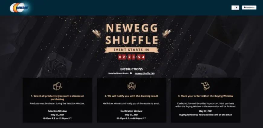 Newegg Shuffle – May 7th: Multiple NVIDIA GeForce RTX 3090 Graphics & AMD Radeon RX 6900 XT Graphics Cards Available In…