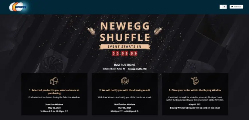 Newegg Shuffle – May 5th: NVIDIA GeForce RTX 30 Series & AMD Radeon RX 6000 Series Graphics Cards Available In Today’s…