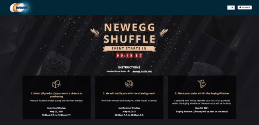 Newegg Shuffle: NVIDIA GeForce RTX 30 Series & AMD Radeon RX 6000 Series Graphics Cards Available In Today’s Shuffle
