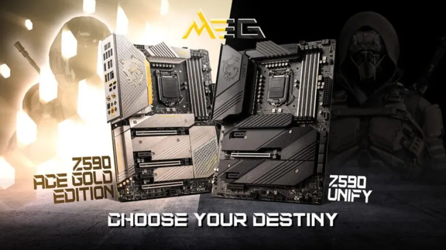 MSI Announces The MSI MEG Z590 ACE Gold Edition And The MEG Z590 Unify, Gold Edition Features Real 24K Gold On The…