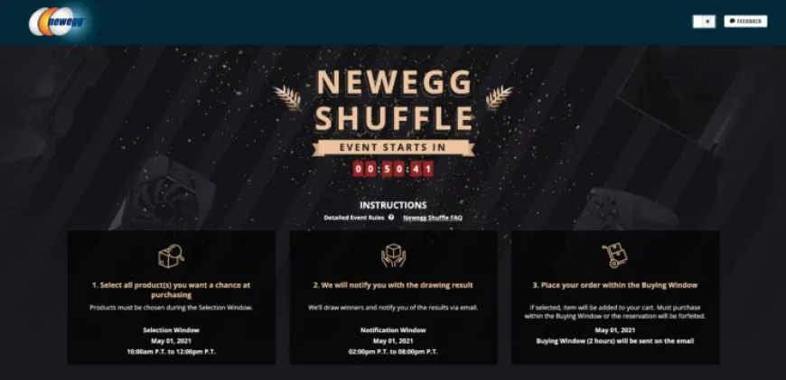 Newegg Shuffle: NVIDIA GeForce RTX 3060 & 3090 Graphics Cards Available In Today’s Shuffle