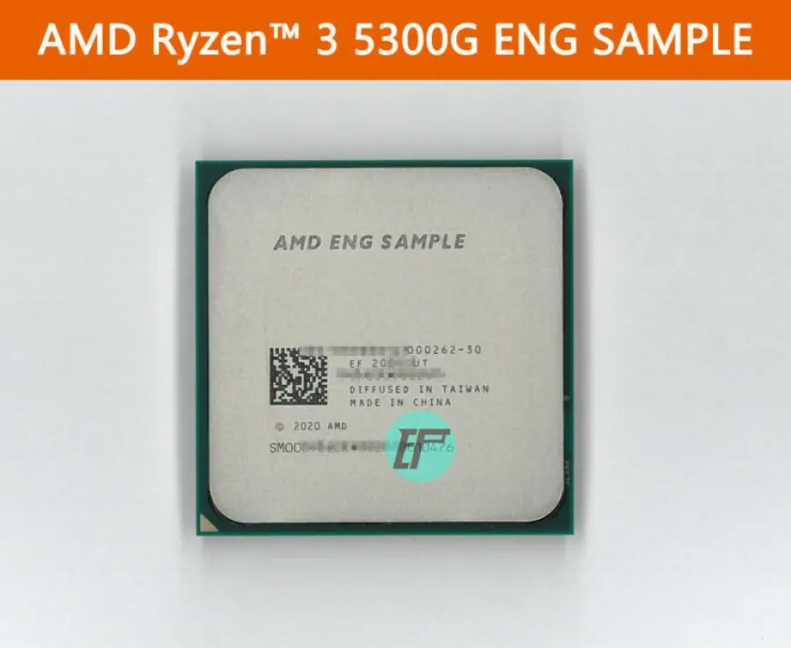 AMD Ryzen 5 5300G ES Cezanne Desktop APU Listed on eBay For $176.99 US – Fastest Quad Core CPU Featuring 7nm Zen 3…
