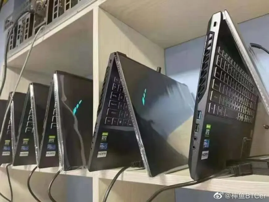 Chinese GPU Miners Now Rushing After NVIDIA GeForce RTX 30 Laptops, Ethereum Cryptocurrency Mining Farm Pictured