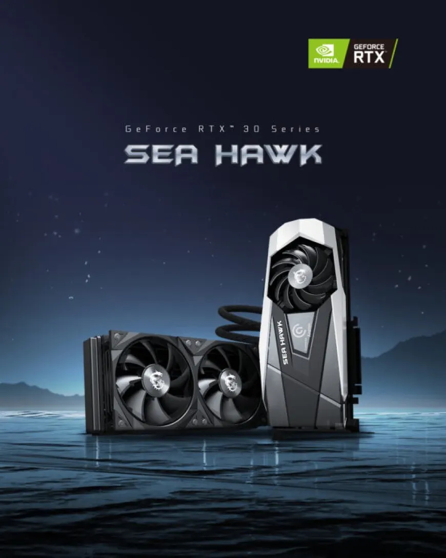 MSI Unveils Its GeForce RTX 30 Sea Hawk AIO Liquid Cooled Graphics Cards, Coming To RTX 3090 & RTX 3080