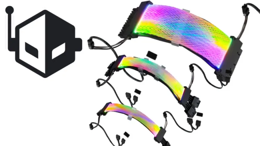 GELID Releases the Astra ARGB Sleeved Extension Cables