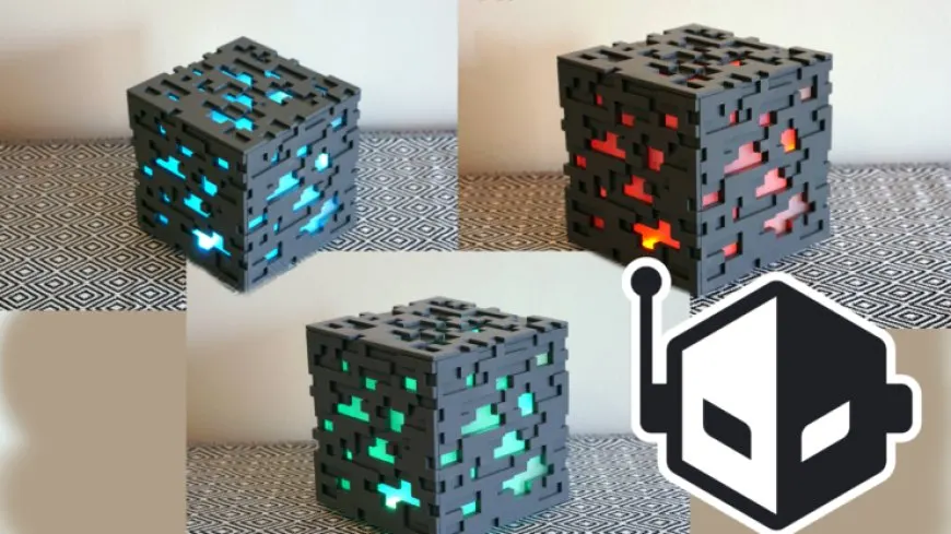 A Unique Raspberry Pi Case Looks Like A Minecraft Ore Block
