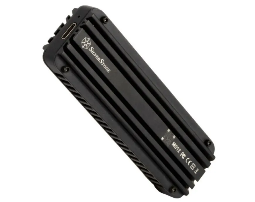 SilverStone Announces the MS12 External NVMe M.2 SSD Enclosure